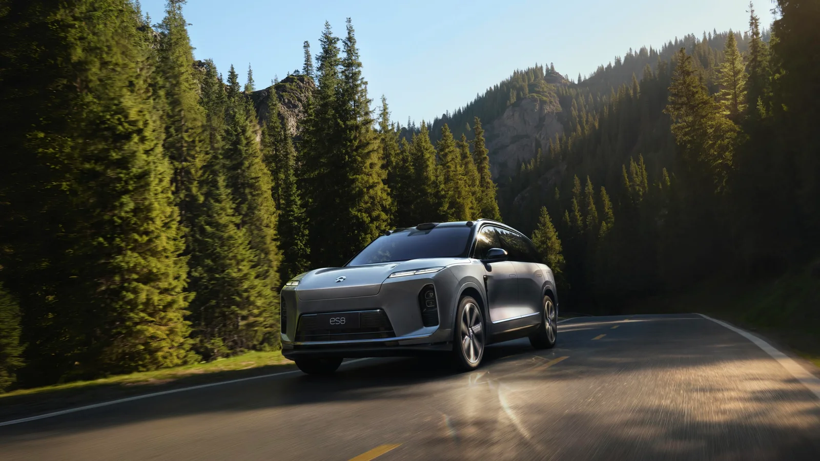 NIO ES8 five-seat version in the official launch announcement