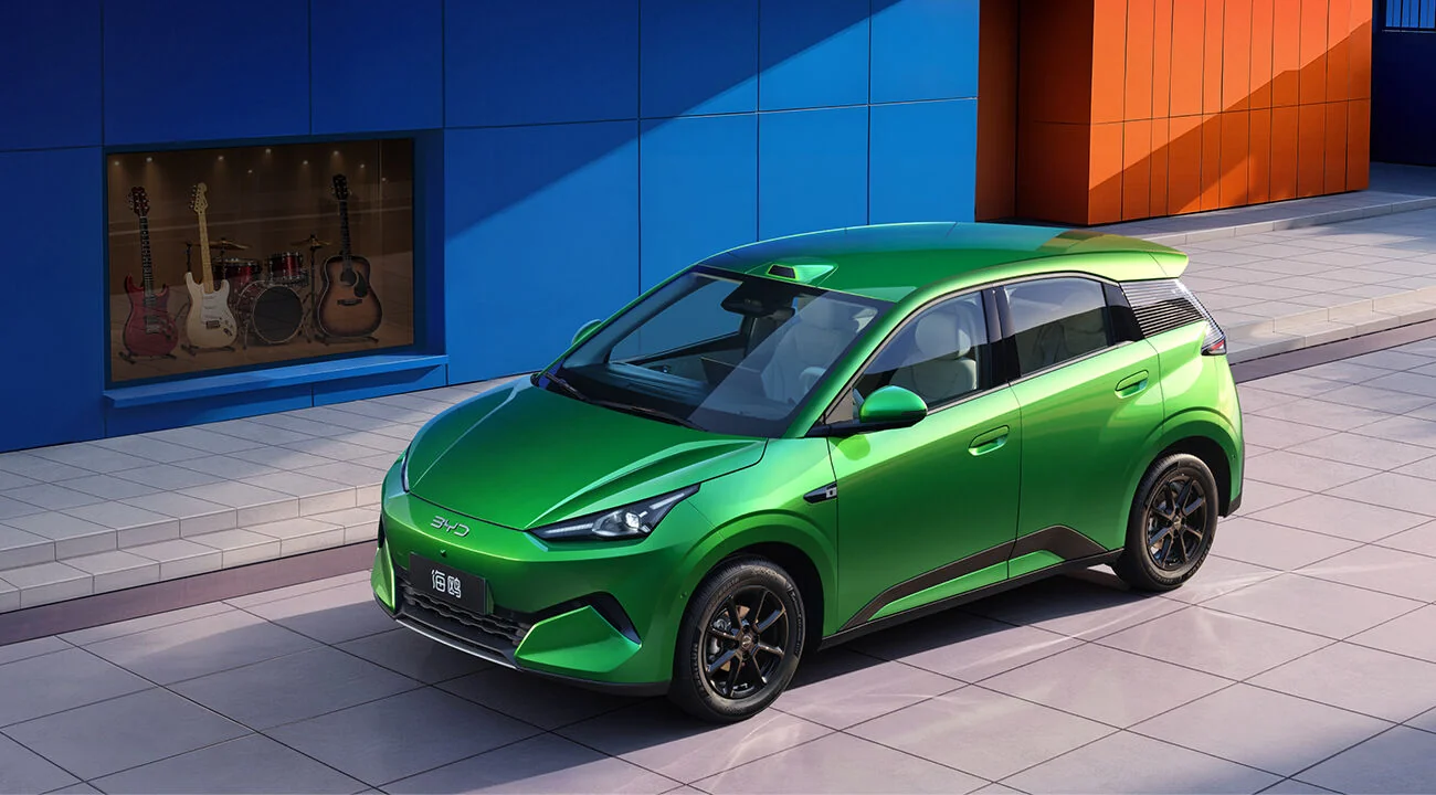 BYD second-generation Seagull official reference image