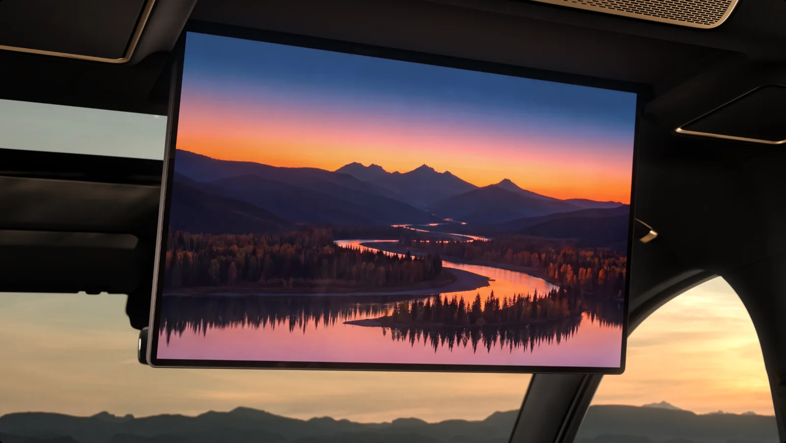 Li Auto L8 · Rear sliding display · view 7